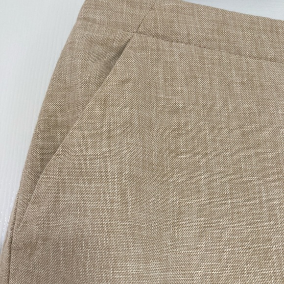 Banana Republic Dresses & Skirts - Oatmeal Linen Lined Skirt